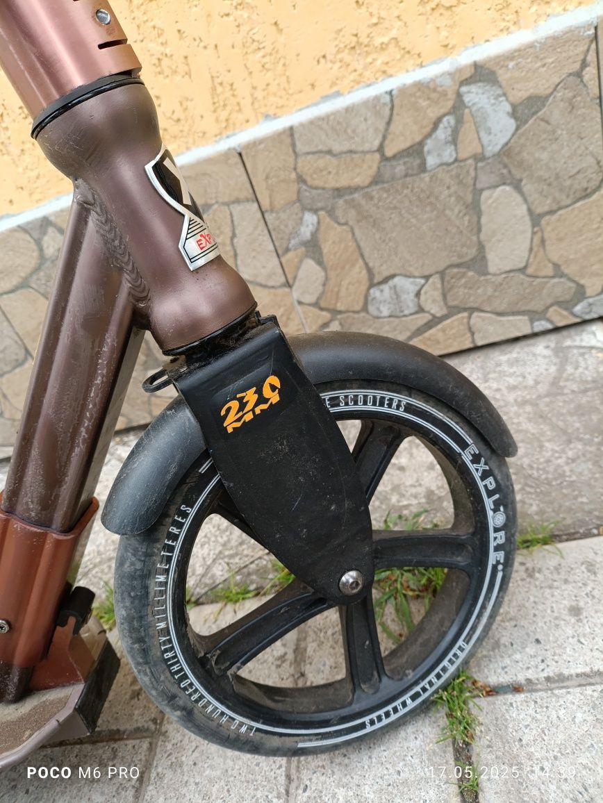 Самокат scooter 230. До 100кг.