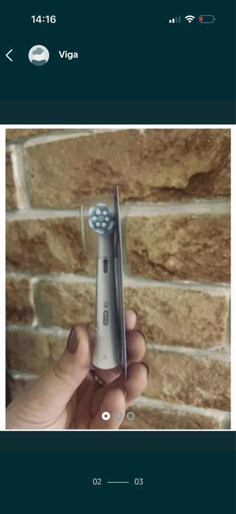 Końcówka Gentle Care Oral B iO.