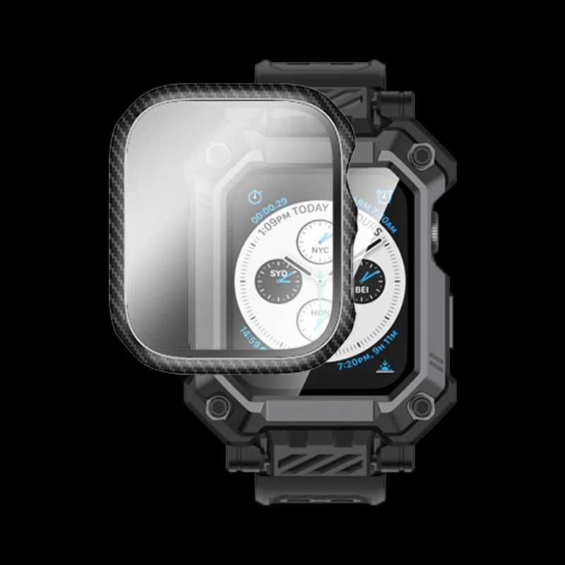 Чехол со стеклом и ремешок SUPCASE UB Pro для Apple Watch 45