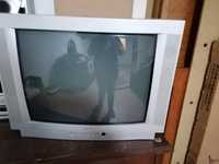 TV Electronia a funcionar com ecrã de 55x42cm