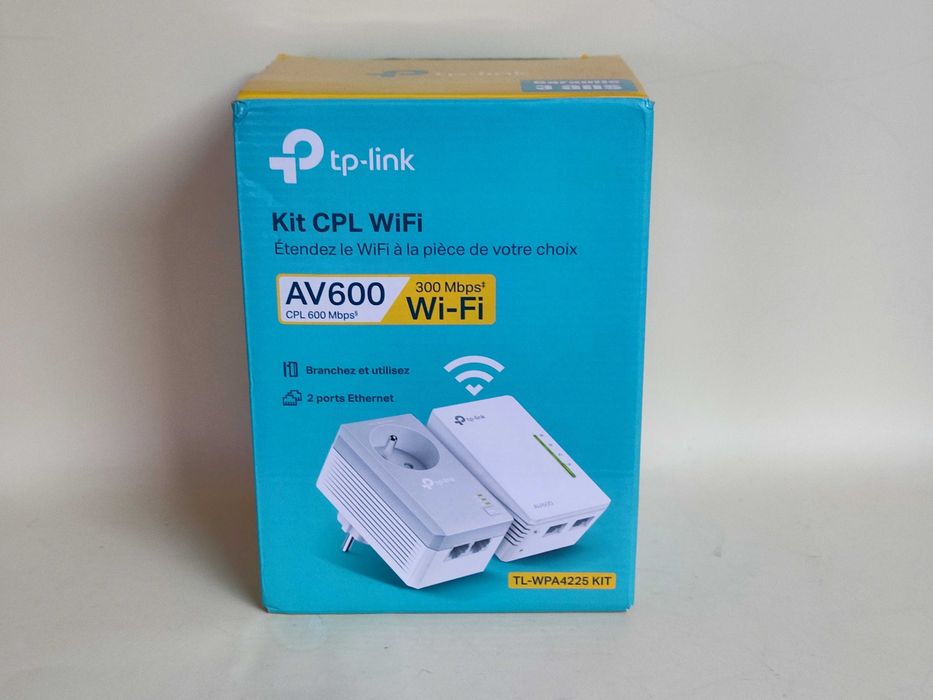 Kit CPL WiFi TP-Link AV600 - 2 Adaptadores