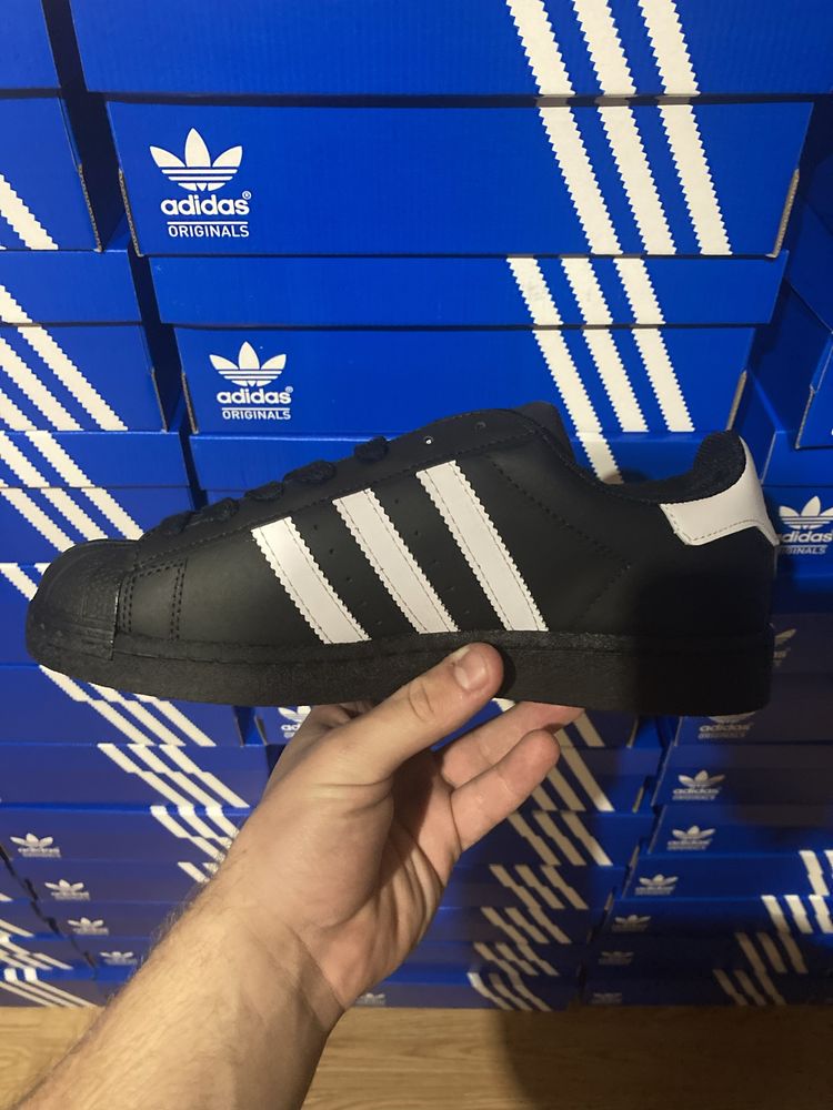 Найкраща ціна на Adidas SUPERSTAR Black! Є опт та дроп 36-44