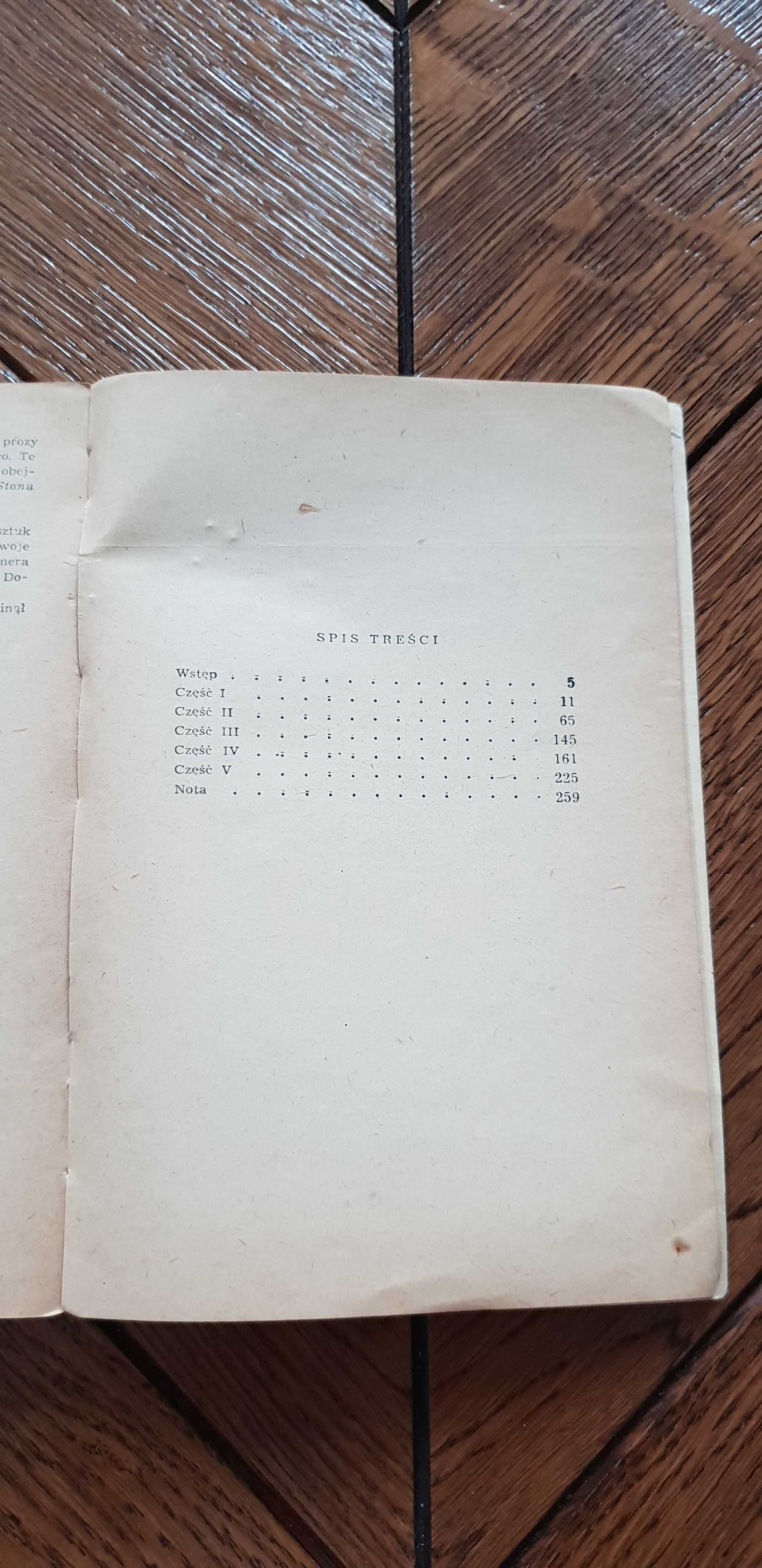 Książka rok 1966 "Dżuma" Albert Camus