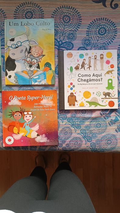 Livros infantis como novos