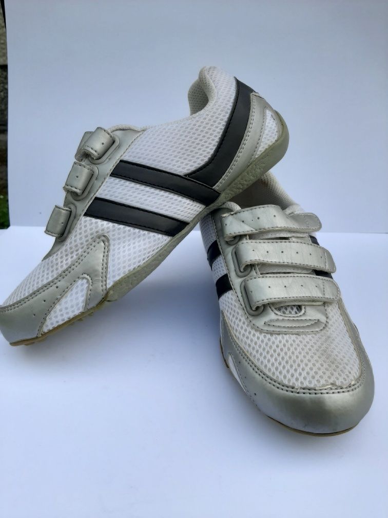 Adidas 37 biało szare