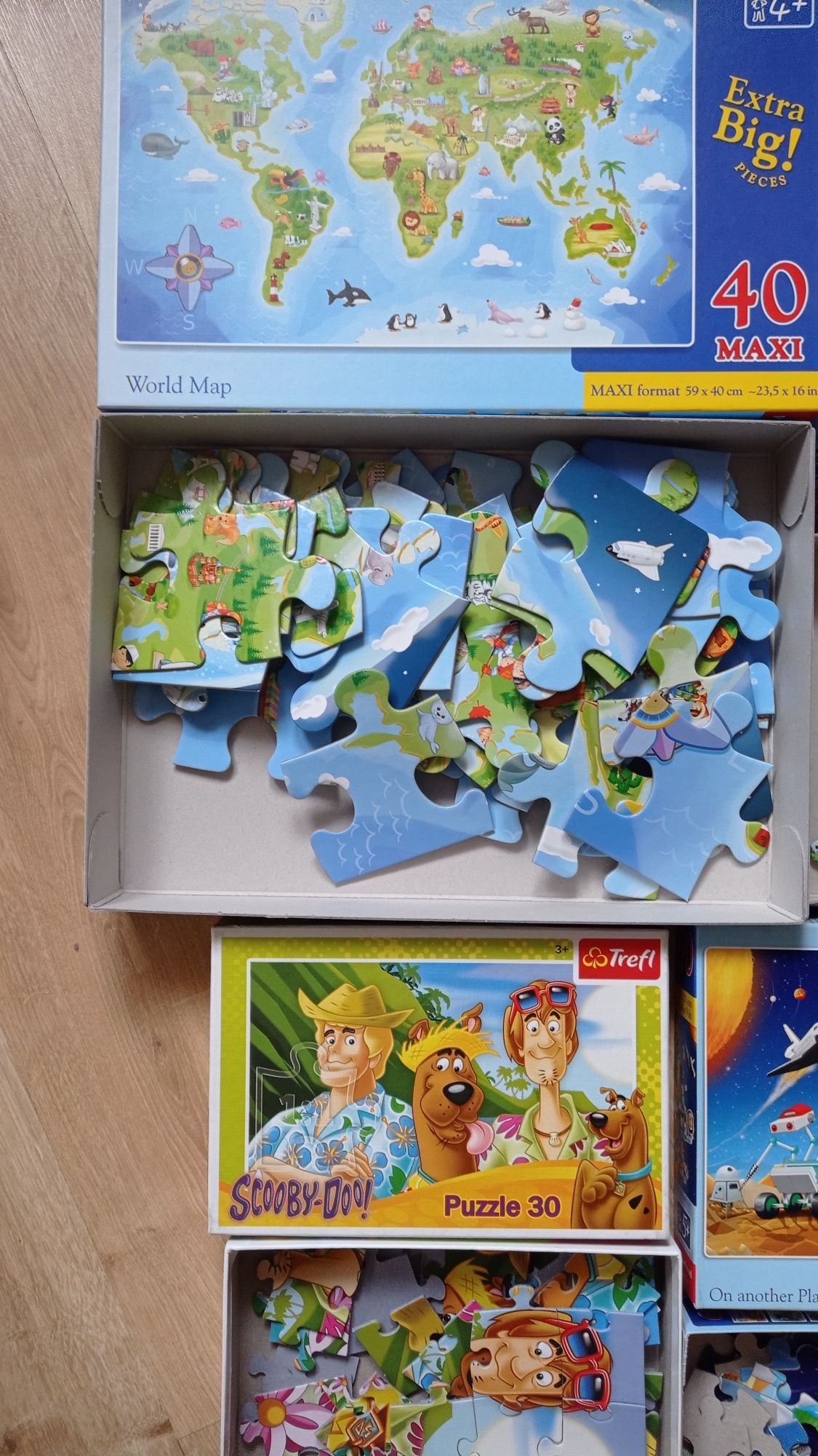 Puzzle od 3 do 5 lat