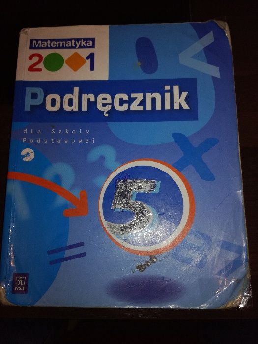 Podręcznik do matematyki 2001 matematyka zadania zbiór zadań klasa 5 V