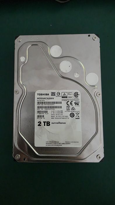 Dysk HDD 3,5 cala Toshiba 2TB