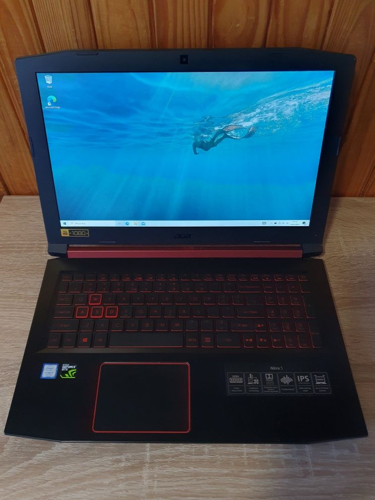 Laptop Acer Nitro 5 i7/ 16GB ram/ SSD/HDD/Nvidia GTX 1050