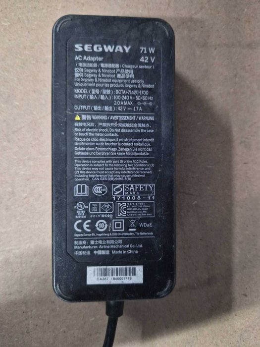 Chargers (42V 2Amp and 3Amp) and (56.4V 4Amp)64170799550721123