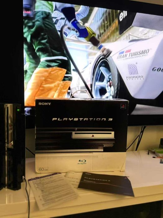 Konsola PS3 CECHA00 ("CECHC04") dysk 500GB, oryginalny pad + karton