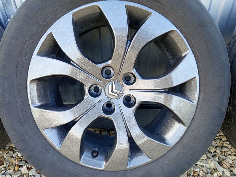 Felgi aluminiowe 17 citroen C5 x7 peugeot 508 5x108