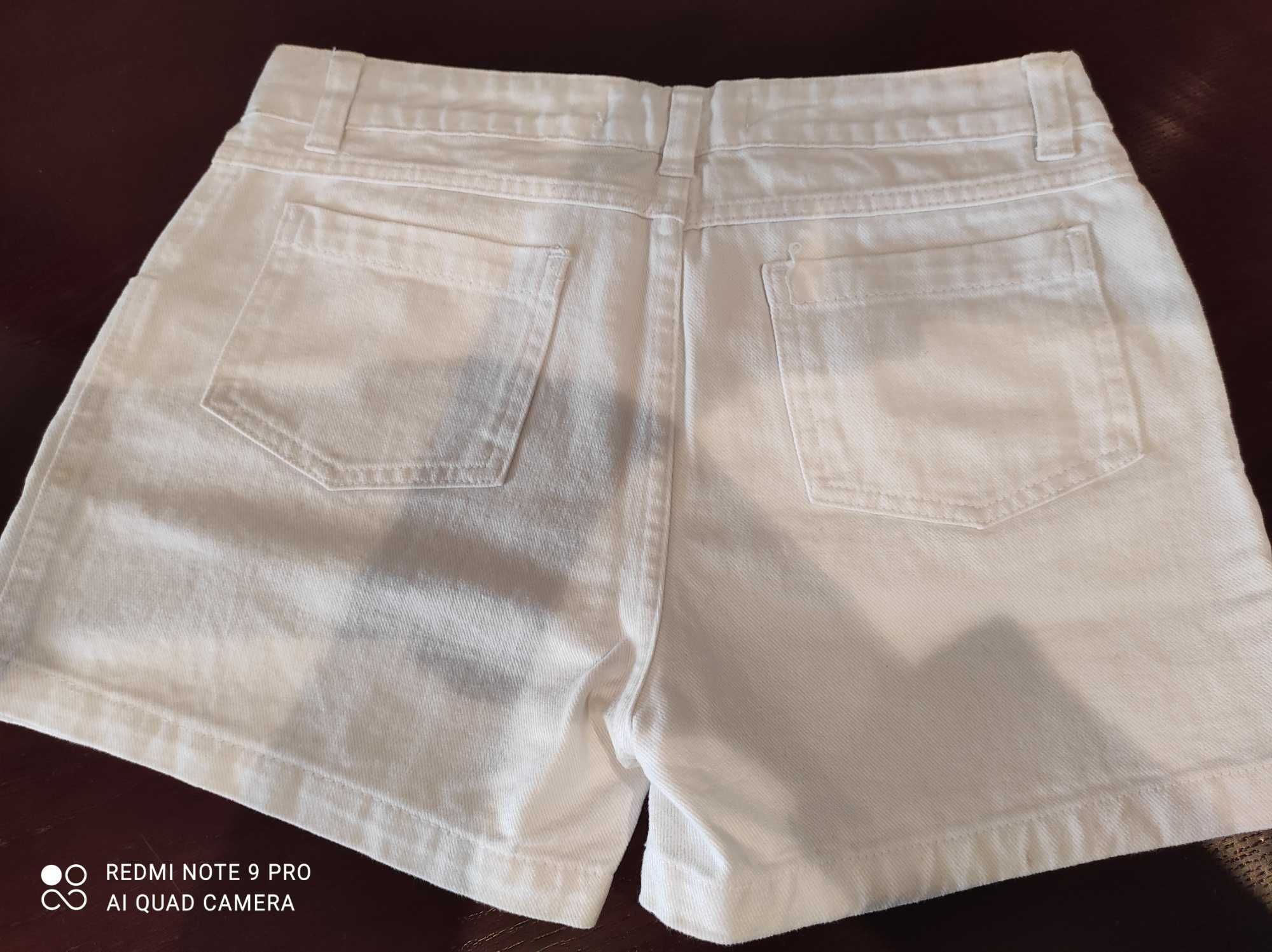 Short algodão senhora branco