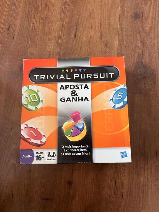 Trivial Pursuit aposta e ganha como novo!