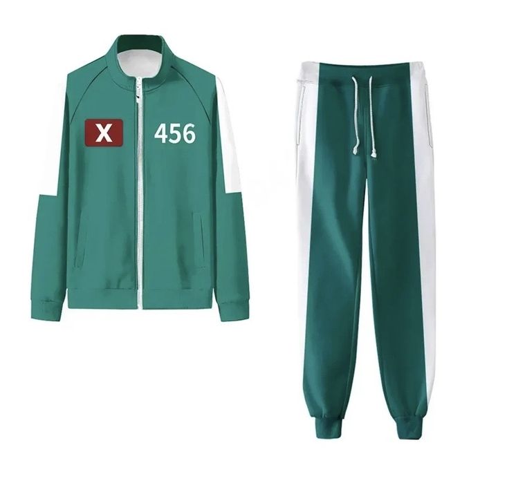 Strój | przebranie Squid Game gracz 456 | NOWE