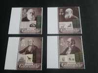 Znaczki pocztowe - Gibraltar- Karol Darwin