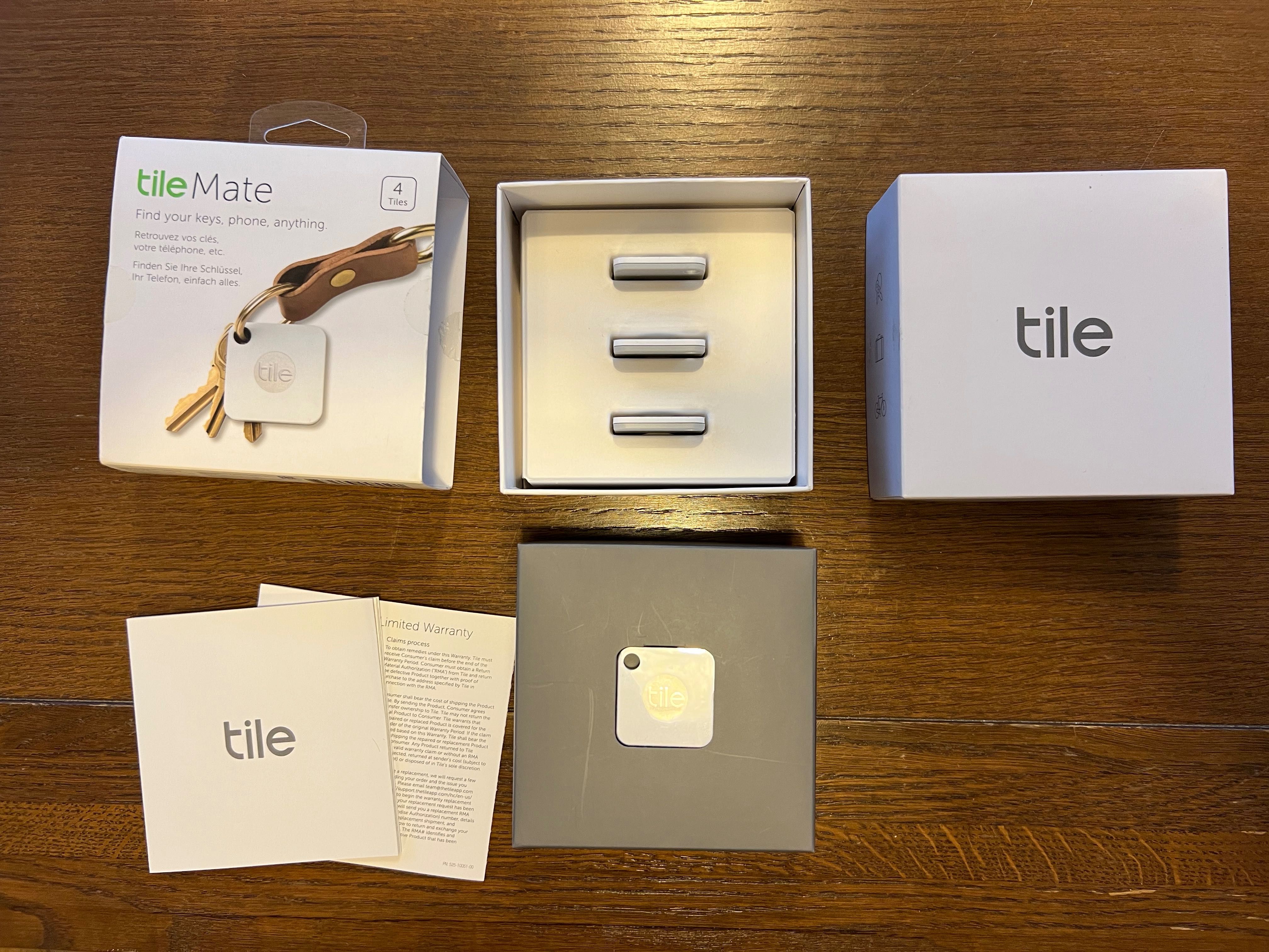 Tile Mate – lokalizator Bluetooth (4 szt.)