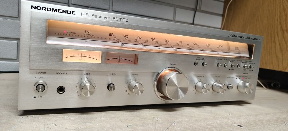 Amplituner NORDMENDE RE-1100 Philharmonic hi-fi stereo