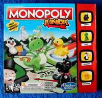 Monopoly Junior klasyczna gra ekonomiczna dla najmłodszych