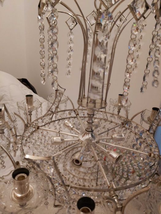 Candeeiro de teto antigo.