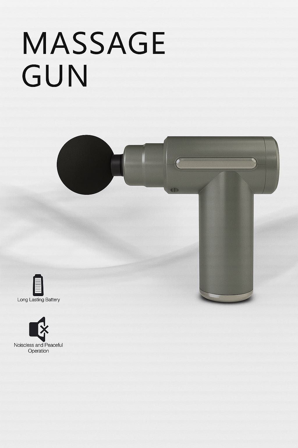 Pistola de massagem muscular Nova