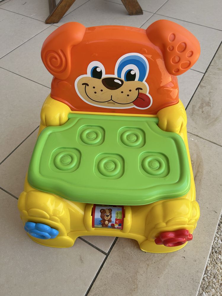 Brinquedo cadeira/banco Urso da Clementoni