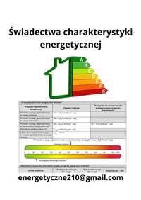 Świadectwa charakterystyki energetycznej 200 zł