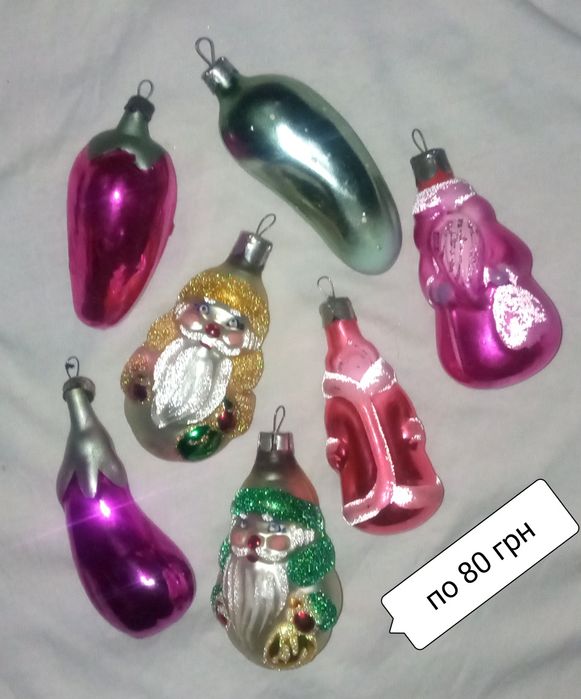 Игрушки. СССР. Новогодние. Ёлочные игрушки СССР