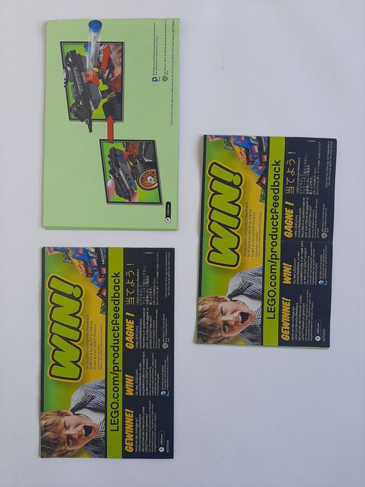 Лише інструкції Лего Супер Хіроуз. Lego Super Heroes 76010 та 76012