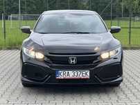 Honda Civic 1 RĘKA+bezwypadkowy+pełen serwis+ACC+kamera+Gwarancja 12 mies!