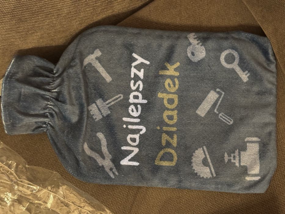 Termofor granatowy dla dziadka i nie tylko