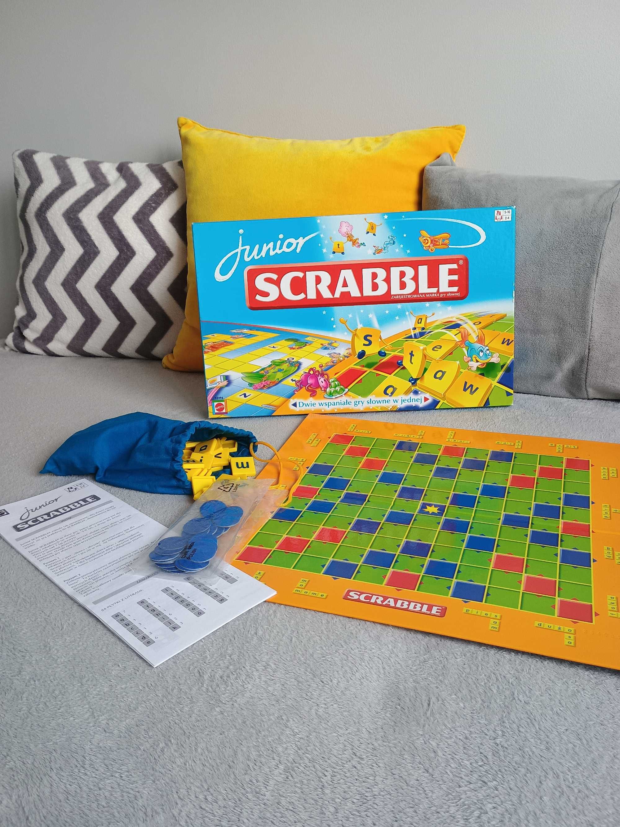 Gra planszowa Scrabble Junior