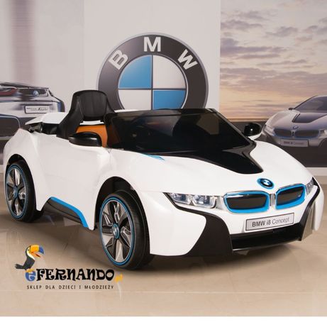 Auto samochód na akumulator BMW i8 jeździk zabawki edukacyjne RC