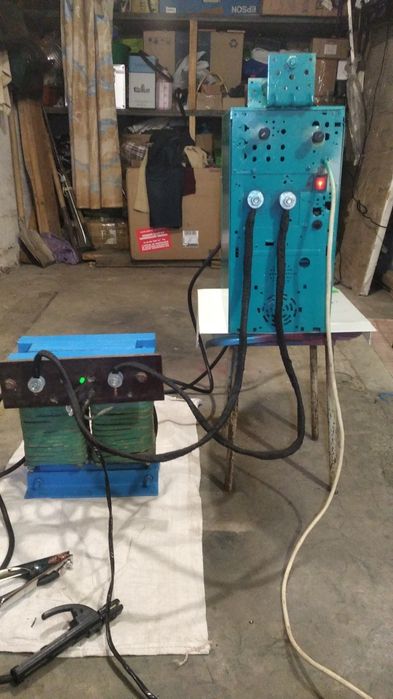 Одним лотом сварочный трансформатор + блок управления сварочным током