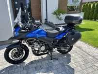 Suzuki V Strom DL 650XT; 2015r, Polski Salon; doinwestowany