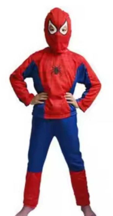 Strój przebranie kostium dla chłopca superbohater 110-120 spiderman