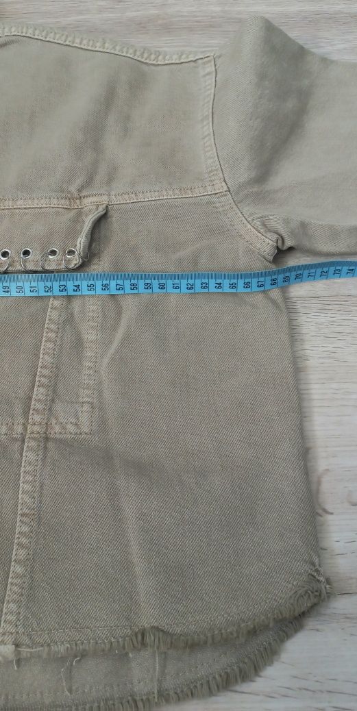 Oversizowa Kurtka katana jeansowa XS-L