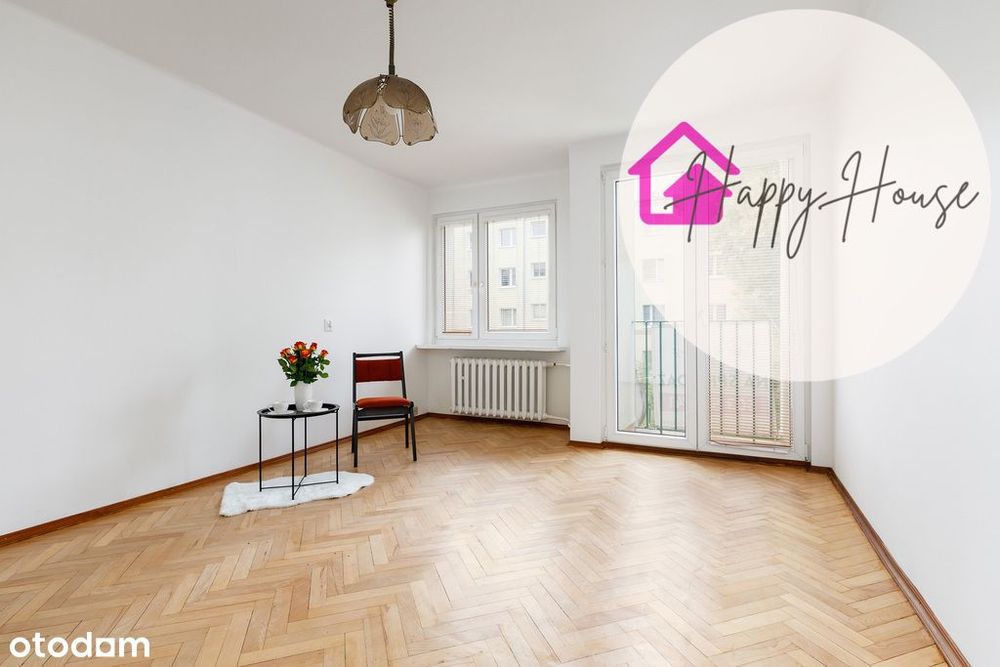 2-pokojowe mieszkanie, 1 piętro, balkon