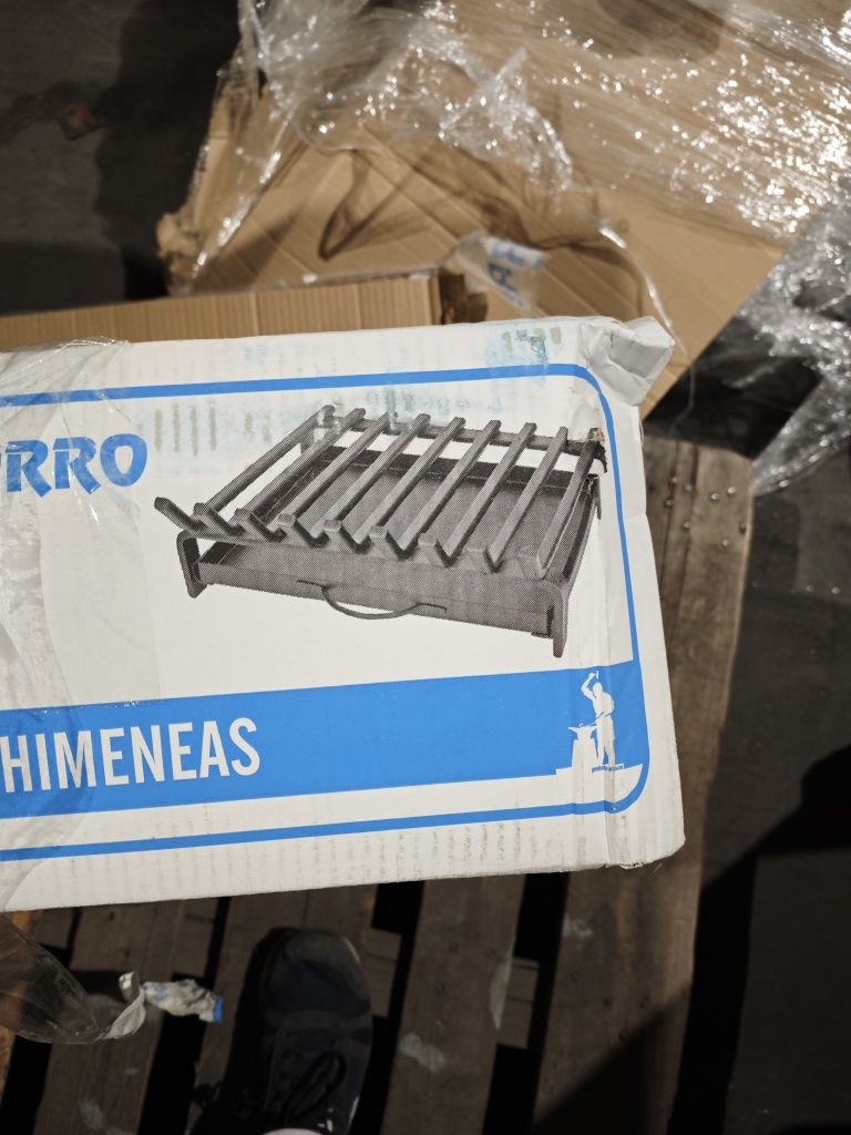 Imex El Zorro 10804 Grelha com caixa para Churrasqueira ou Lareira