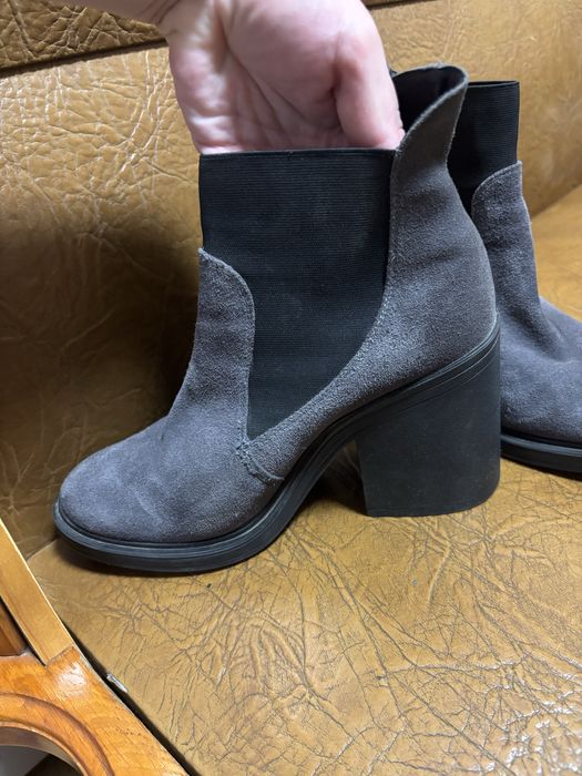 Димнсизонні ботинки замш