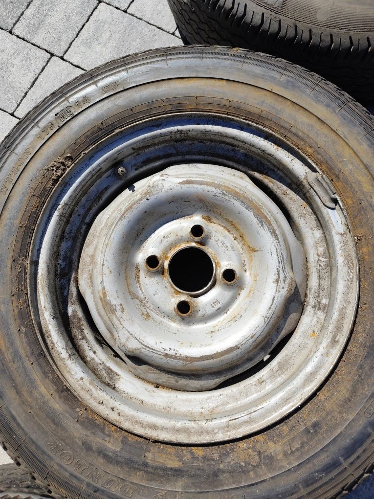 Stare koła felgi Wartburg opel zabytkowe oldtimer