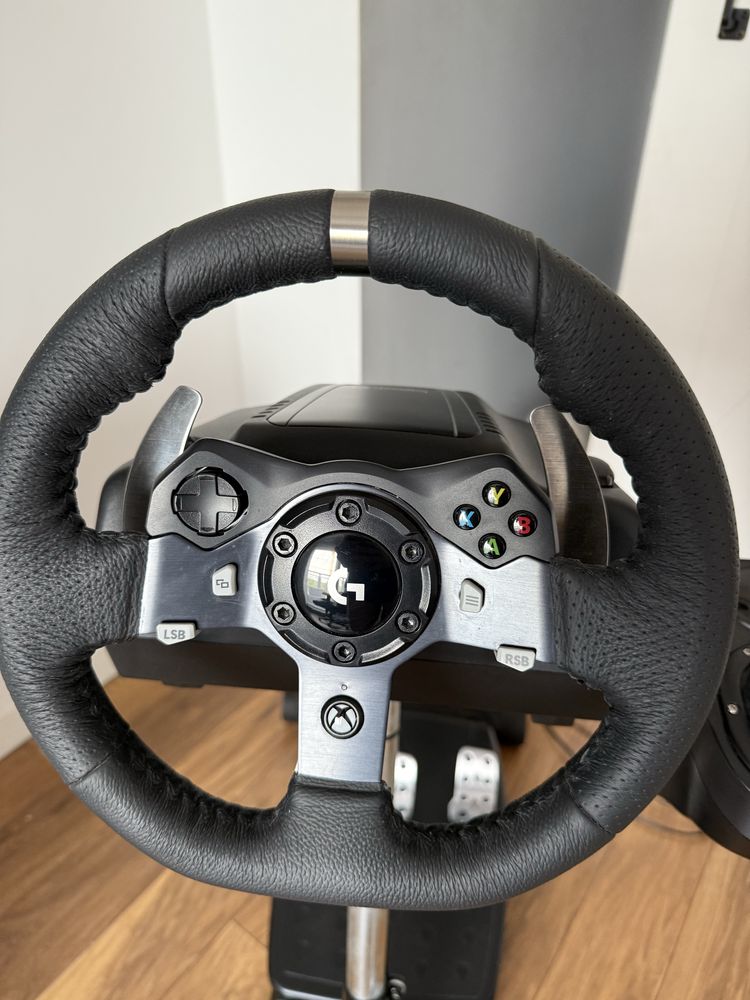 Logitech g920+shifter+stand