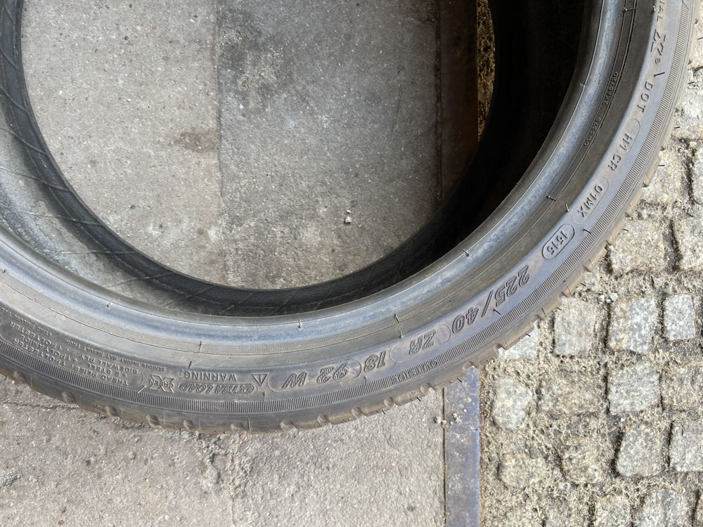 Jedna Opona Jak Nowa 225/40ZR18 92W XL FR Michelin PilotSport 3 7,5 mm