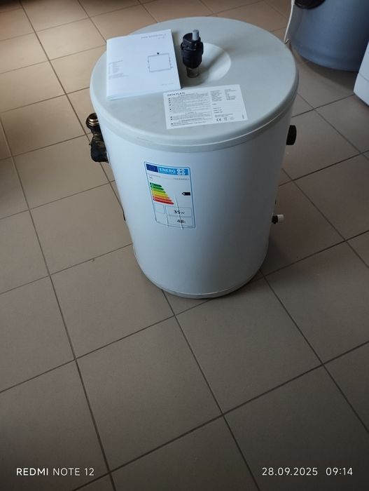 Sprzedam zbiornik buforowy ze stali nierdzewnej. 50L