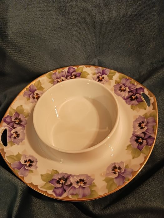 Rosenthal maselnica Chryzantheme Victoria Luise bratki