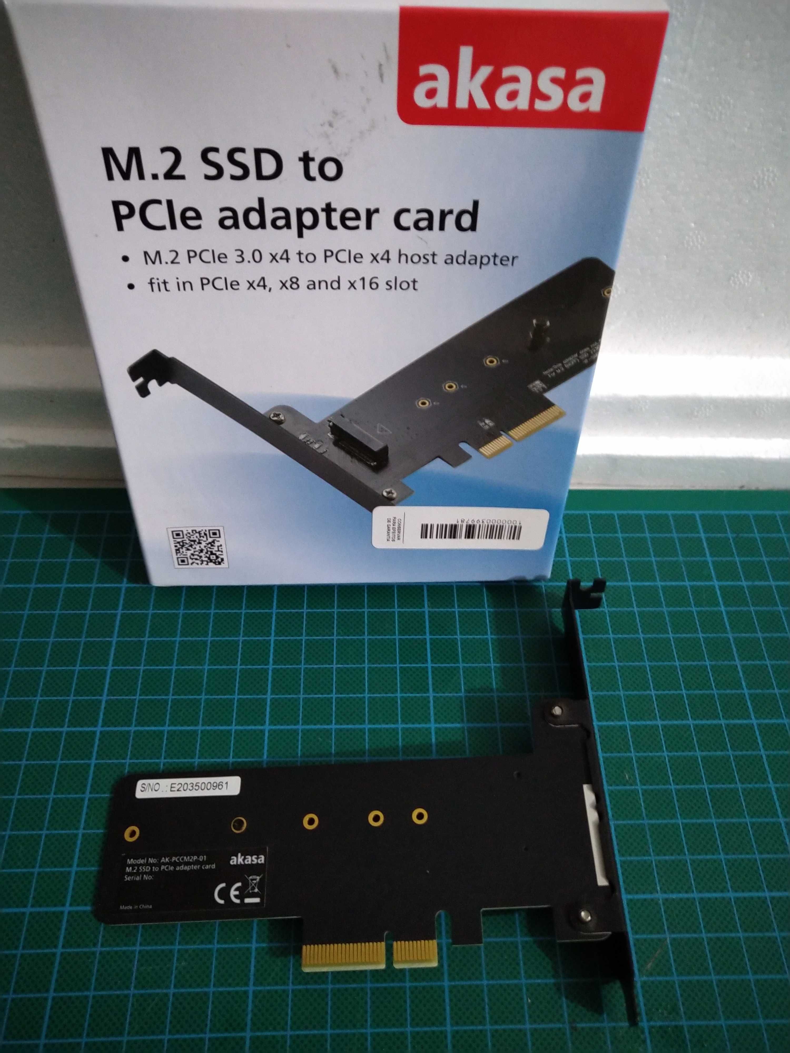 Adaptador PCIe para SSD m.2 NVMe