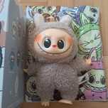 Maskotka brelok labubu lafufu Exciting macaron kolor Sesame Bean