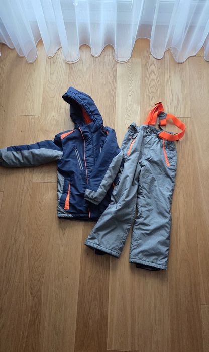 Kombinezon zimowy, kurtka u spodnie narciarskie 134, cool club