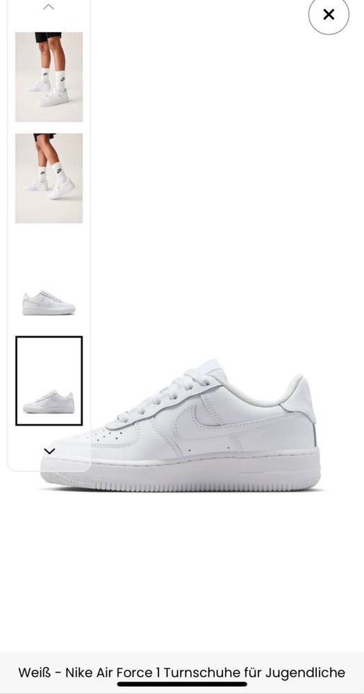 Оригінал! Nike Air Force 1 Нові!!  37.5 р