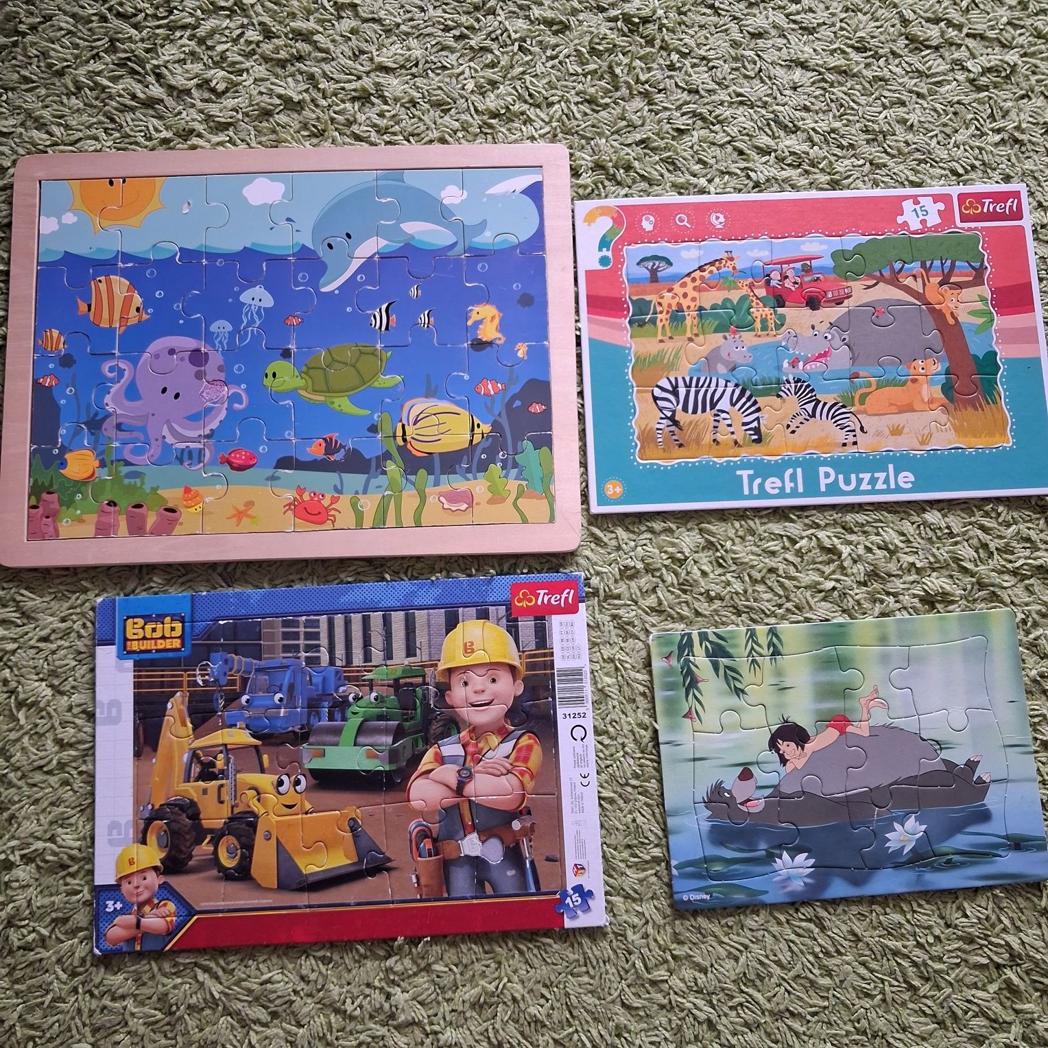Puzzle i układanki zestaw